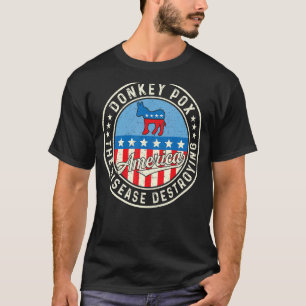 Camiseta La enfermedad que destruye a Estados Unidos Donkey