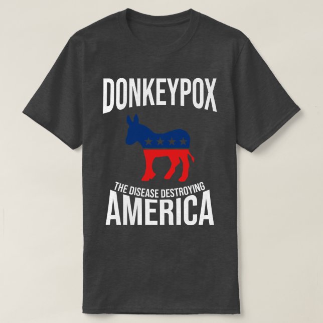 Camiseta La enfermedad que destruye a Estados Unidos es gra (Diseño del anverso)