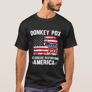 Camiseta La enfermedad que destruye Estados Unidos es el bu