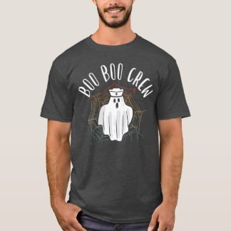 Camiseta La enfermera de Halloween es divertida, un truco o