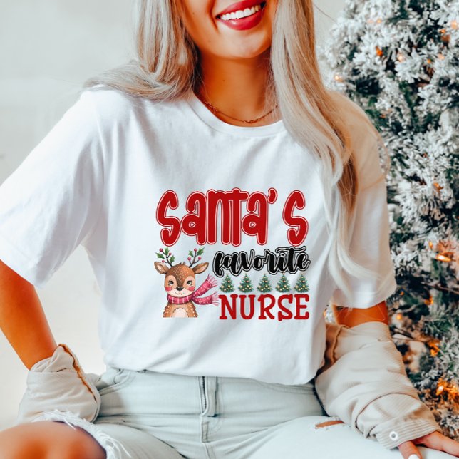 Camiseta La enfermera favorita de Santa Cita (Subido por el creador)