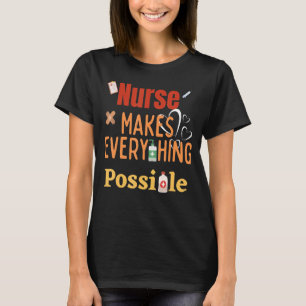 Camiseta La Enfermera Hace Todo Lo Posible Para La Fanny Y