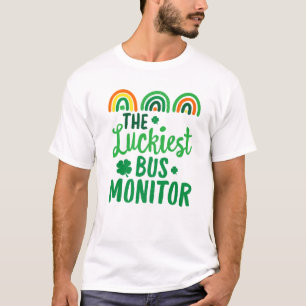 Camiseta La enfermera más afortunada del día de San Patrici