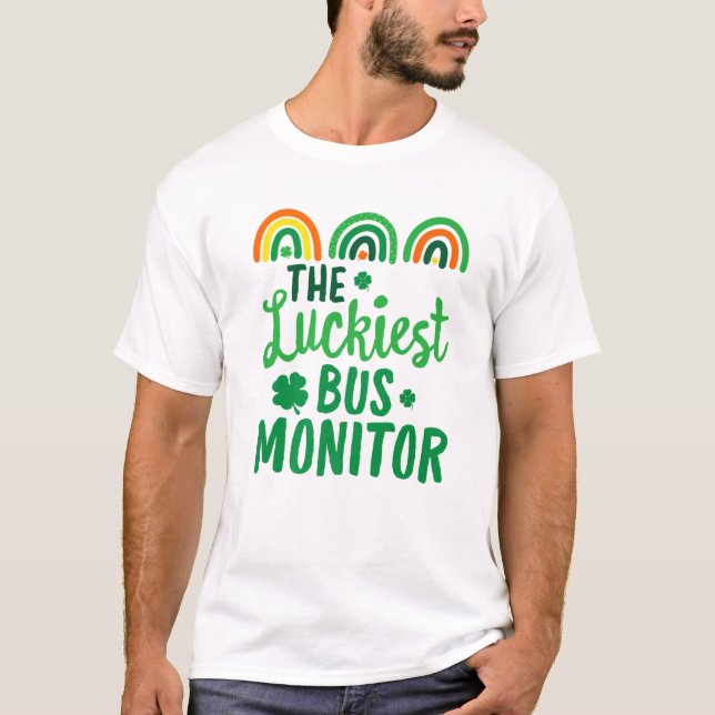 Camiseta La enfermera más afortunada del día de San Patrici (Anverso)