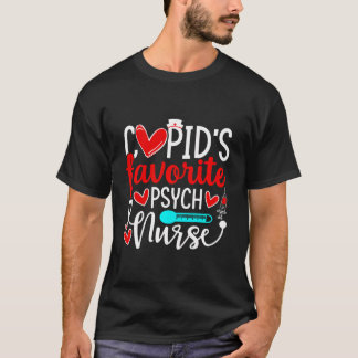 Camiseta La Enfermera Psiquiátrica Favorita De Cupido Valen