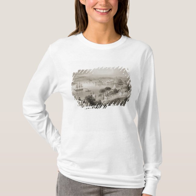 Camiseta La ensenada del corcho, corcho del condado, (Anverso)
