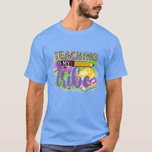 Camiseta La enseñanza de Rms004718 es mi tribu