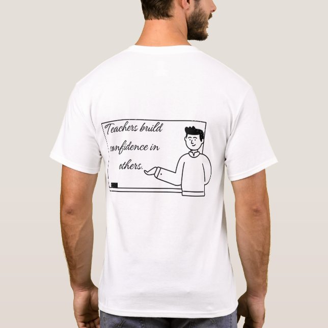 Camiseta La enseñanza es amor en acción (Reverso)