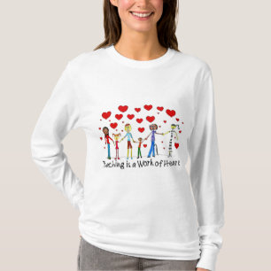 Camiseta La enseñanza es una obra de los Camisas del Corazó
