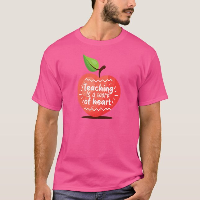 Camiseta La Enseñanza Femenina Es Un Trabajo Del Profesor D (Anverso)