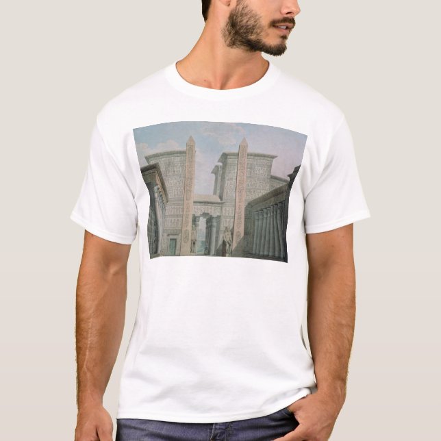 Camiseta La entrada al templo, escena iii del acto I (Anverso)