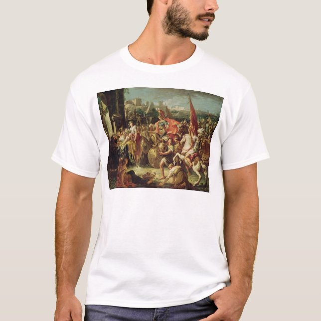 Camiseta La entrada de Alexander el grande (Anverso)