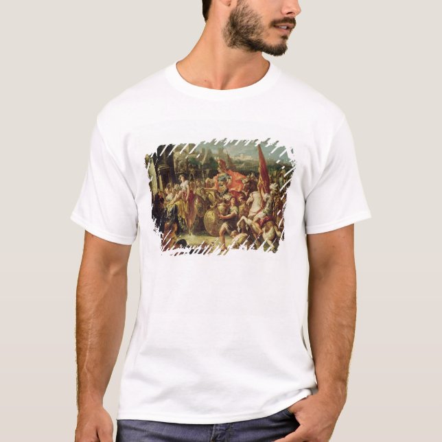 Camiseta La entrada de Alexander el grande (Anverso)
