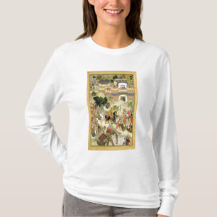 Camiseta La entrada triunfante de Akbar del emperador en