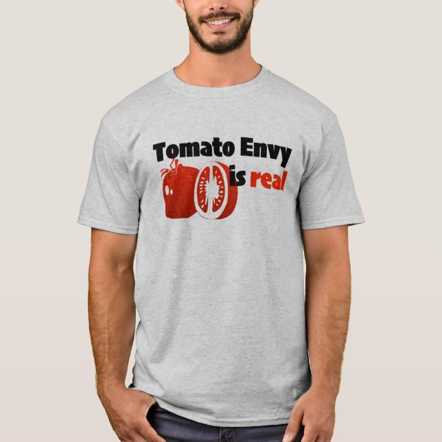 Camiseta La envidia del tomate es real (Anverso)