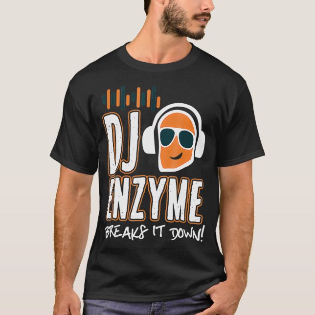 Camiseta La Enzima Del Dj Lo Rompe Con Humor Gracioso  (Anverso)