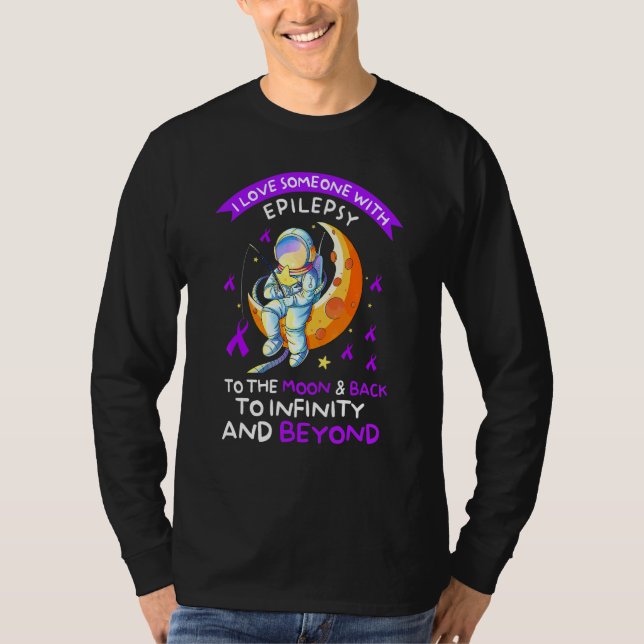Camiseta La Epilepsia Astronauta Ama A Alguien Con Epi (Anverso)