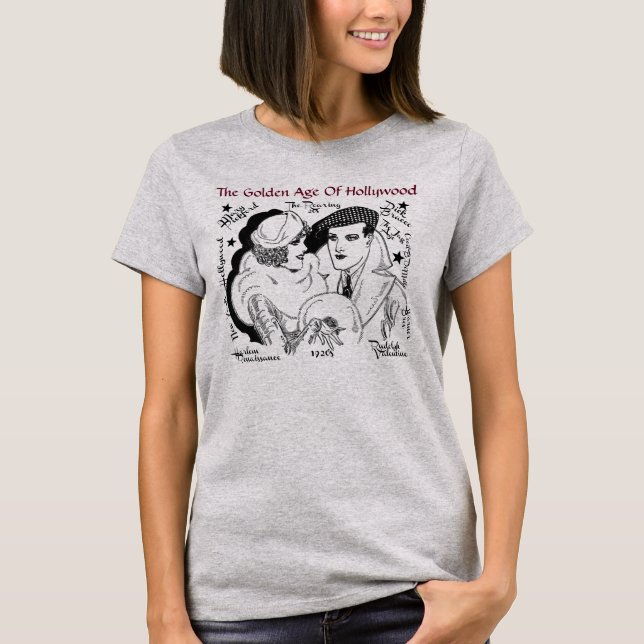 Camiseta La época dorada de Hollywood (Anverso)