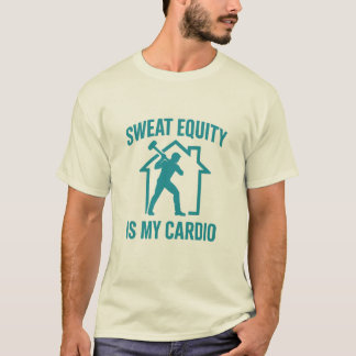 Camiseta La equidad de sudor es mi prima de cardio