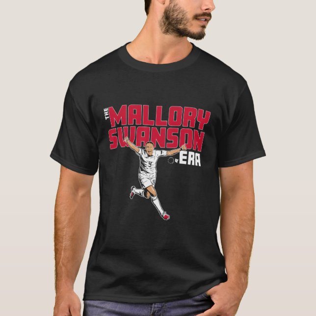 Camiseta La Era Mallory Swanson Del Fútbol Estadounidense (Anverso)