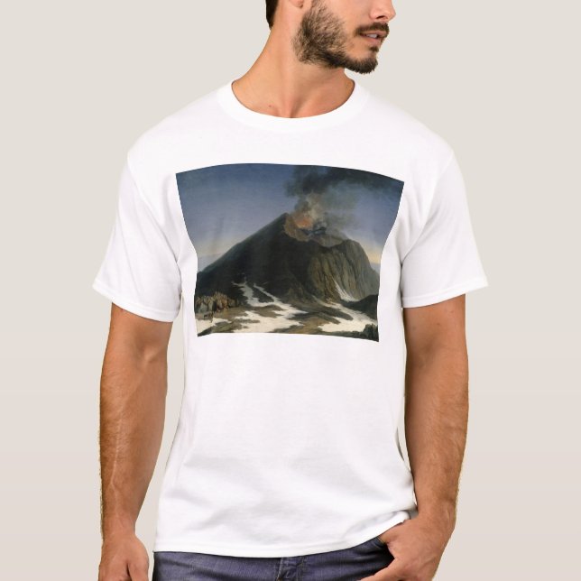 Camiseta La erupción del Etna (Anverso)