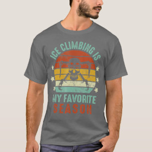 Camiseta La Escalada De Hielo Es Mi Estación Favorita Depor