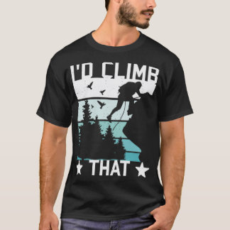 Camiseta La Escalada De Rock Retro Sube Ese Vintage Boulder