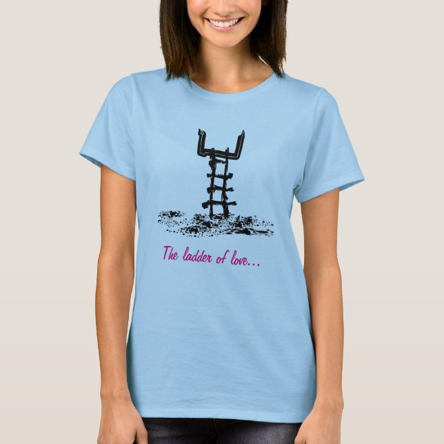 Camiseta La escalera del amor (Anverso)