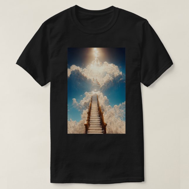 Camiseta La escalera hacia el cielo de la Galería de Arte d (Diseño del anverso)