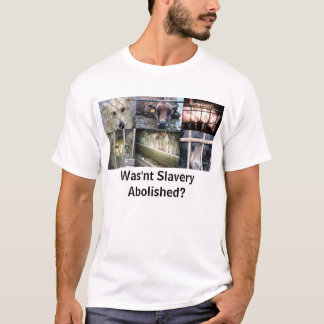 Camiseta ¿La esclavitud no fue suprimida?