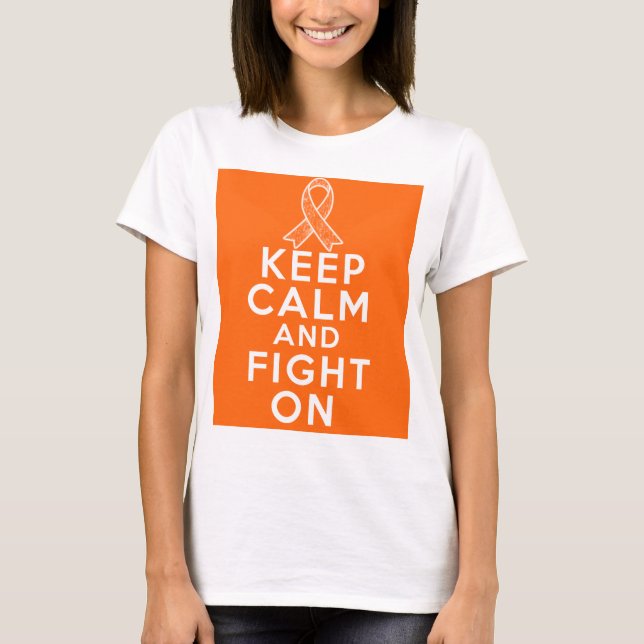 Camiseta La esclerosis múltiple guarda calma y sigue (Anverso)