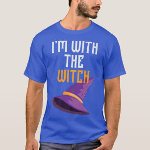 Camiseta La escoba de diseño de Halloween de Scary para las
