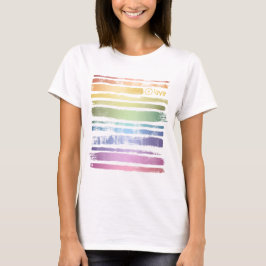 Camiseta La escobilla del arcoiris con amor igualitario pro