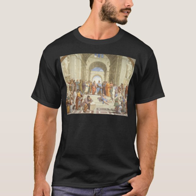 Camiseta La escuela de Atenas (Anverso)