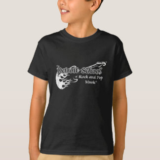 Camiseta La escuela de Detroit de la roca y del Grunge
