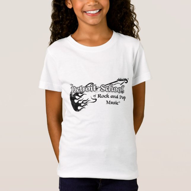 Camiseta La escuela de Detroit de la roca y del Grunge del (Anverso)