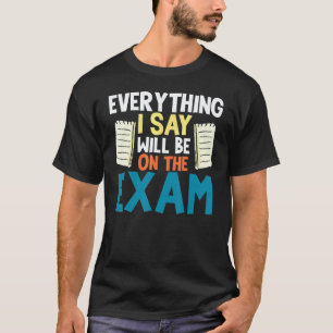 Camiseta La Escuela del Profesor Medio Más Amable Todo Lo Q