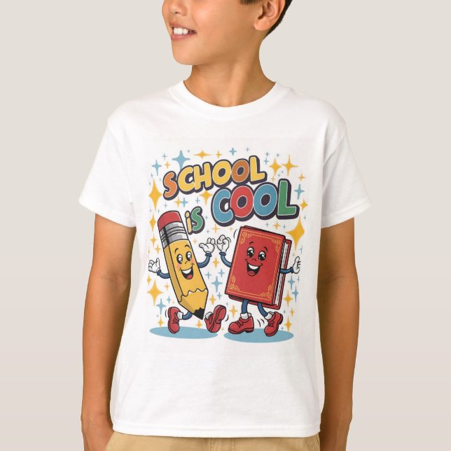 Camiseta La escuela es genial (Anverso)
