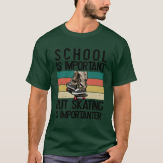 Camiseta La escuela es importante amigo