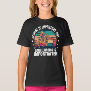Camiseta La Escuela Es Importante, Pero La Carreras Del Bar