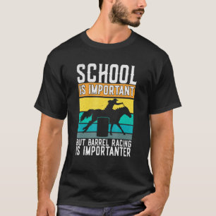 Camiseta La Escuela Es Importante, Pero La Carreras Del Bar