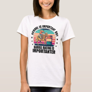 Camiseta La Escuela Es Importante, Pero La Carreras Del Bar