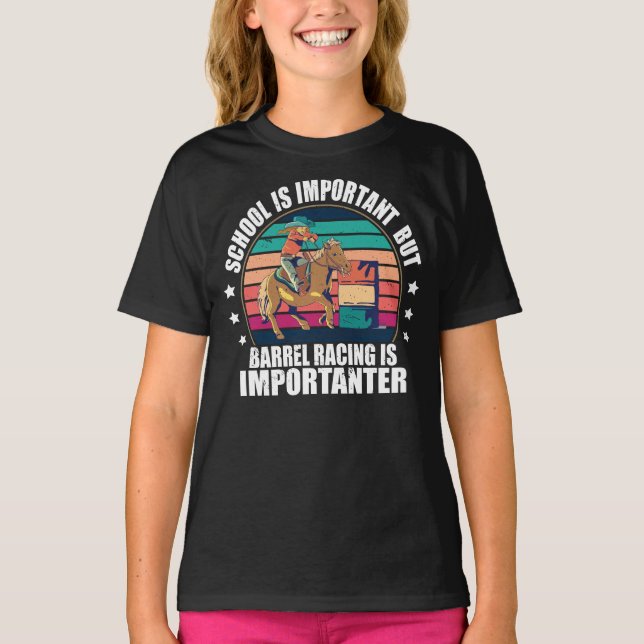 Camiseta La Escuela Es Importante, Pero La Carreras Del Bar (Anverso)
