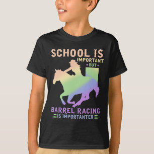 Camiseta La Escuela Es Importante, Pero La Carreras Real Es