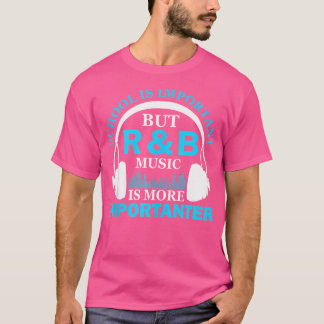 Camiseta La Escuela Es Importante Pero La Música Rb Es Más