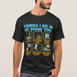 Camiseta La escuela es importante pero la pesca es más impo