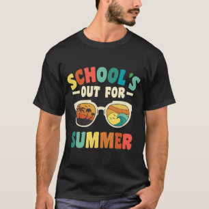 Camiseta La escuela está fuera en verano para la escuela de