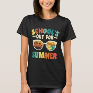 Camiseta La escuela está fuera en verano para la escuela de
