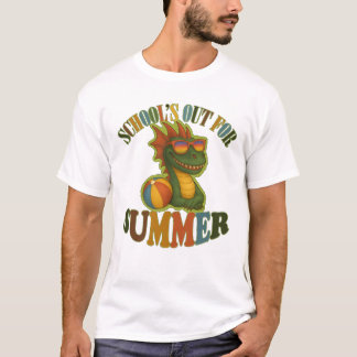 Camiseta La escuela está fuera para el dragón de verano