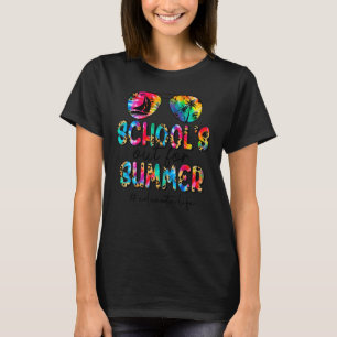 Camiseta La escuela está fuera para el educador de verano L